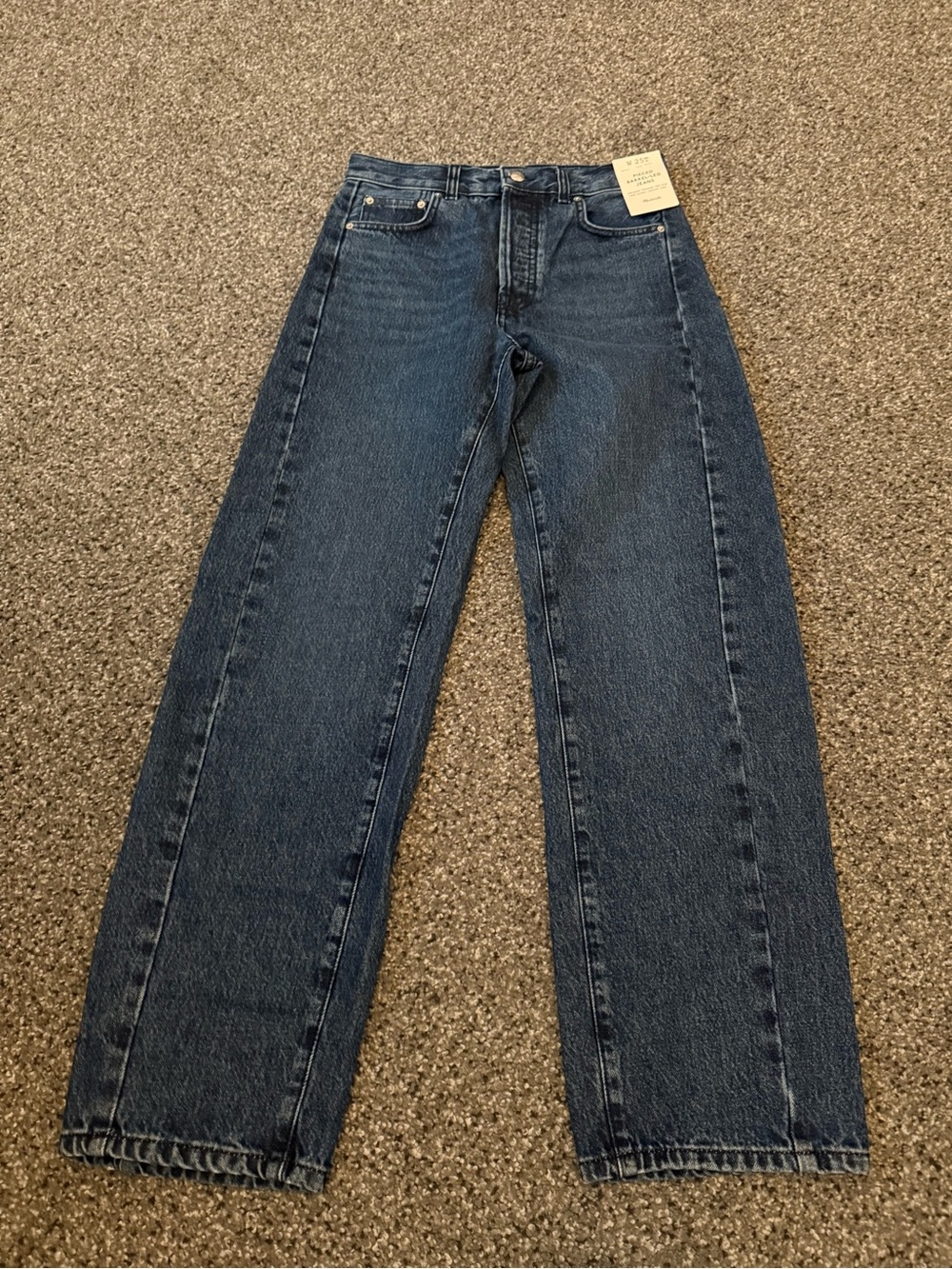 Madewell Women's Straight Leg Jeans - Dark Wash Blue
